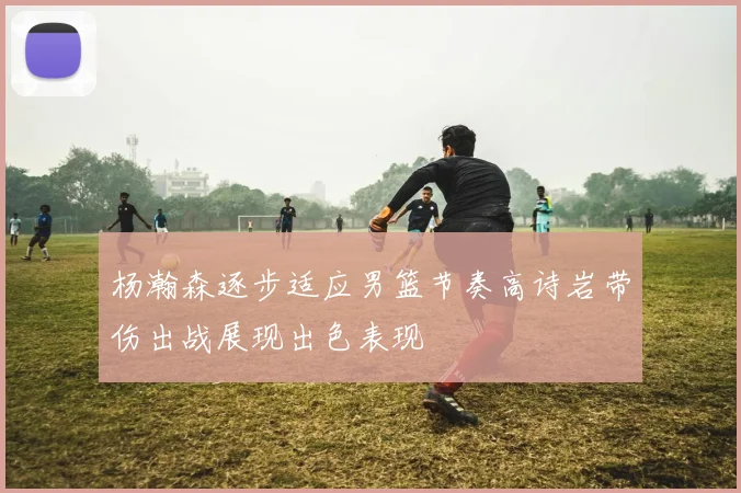 杨瀚森逐步适应男篮节奏高诗岩带伤出战展现出色表现